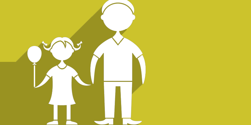 Alleinerziehender Vater